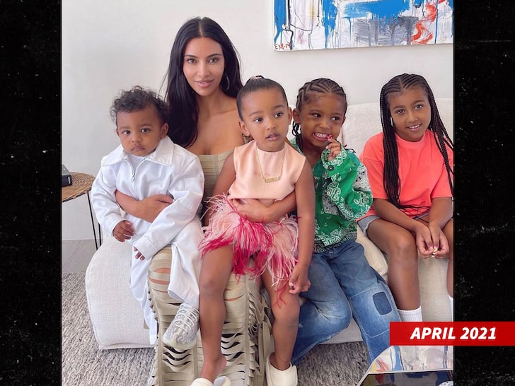 Los hijos de Kim Kardashian