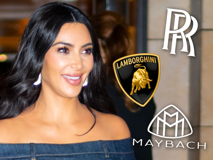 Kim Kardashian’s Fleet of Cars Costs Over 0,000 in Custom Jobs