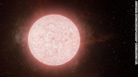 Una estrella gigante moribunda explota mientras los científicos la observan en tiempo real, por primera vez en la astronomía