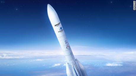 Amazon anunció un acuerdo masivo de misiles para lanzar una constelación de Internet satelital