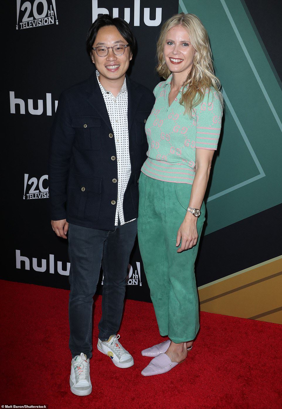 Jimmy y Bri: Jimmy O. Yang llegó a la alfombra roja con su novia Bri Kimmel