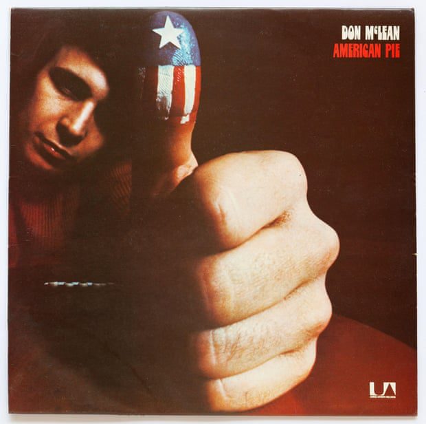 Portada del álbum American Pie, 1971 de Don McLean en United Artists - solo para uso editorial2AKEF7K Portada del álbum American Pie, 1971 de Don McLean en United Artists - solo para uso editorial