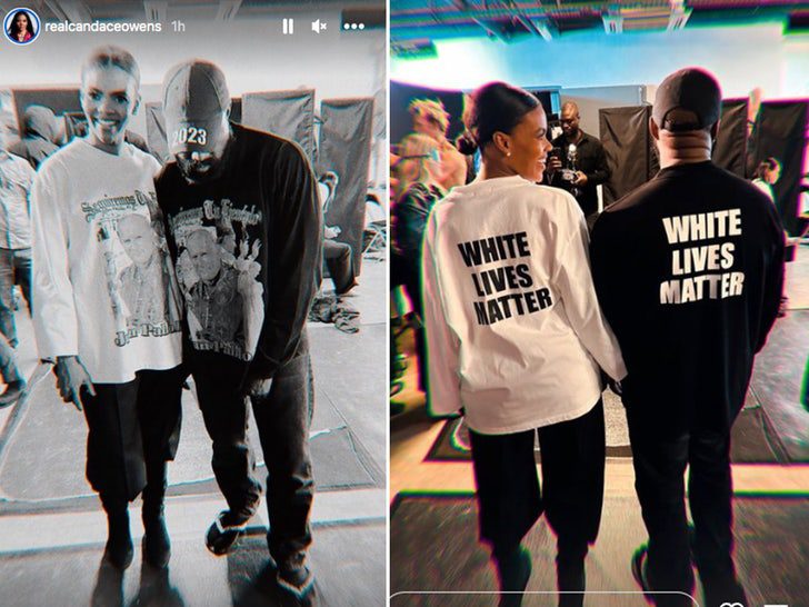 Kanye West, Candice Owens, Las vidas blancas importan