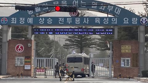 La base militar en Yeoncheon, Corea del Sur, el 13 de diciembre de 2022.
